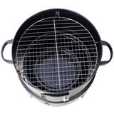 Charcoal Smoker Grill Wood Smoker Grills Outdoor Cooking 16 Inch Portable BBQ