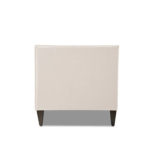 Jack 84' Modern Tuxedo Tufted Sofa, Sky Neutral Beige Polyester