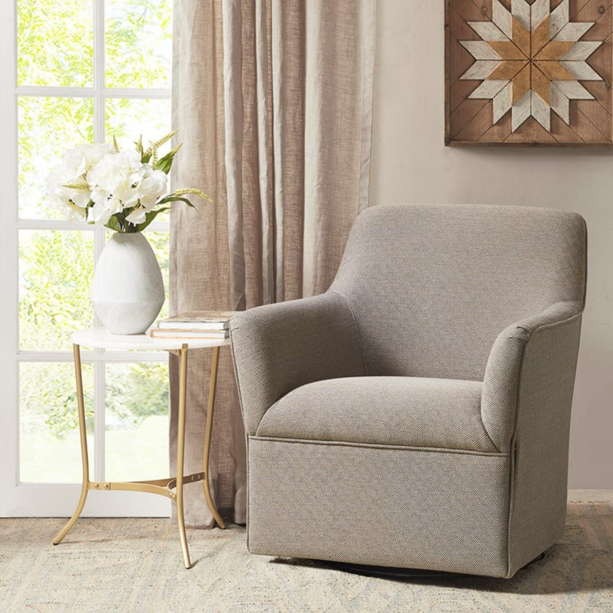 Augustine - Swivel Glider Chair