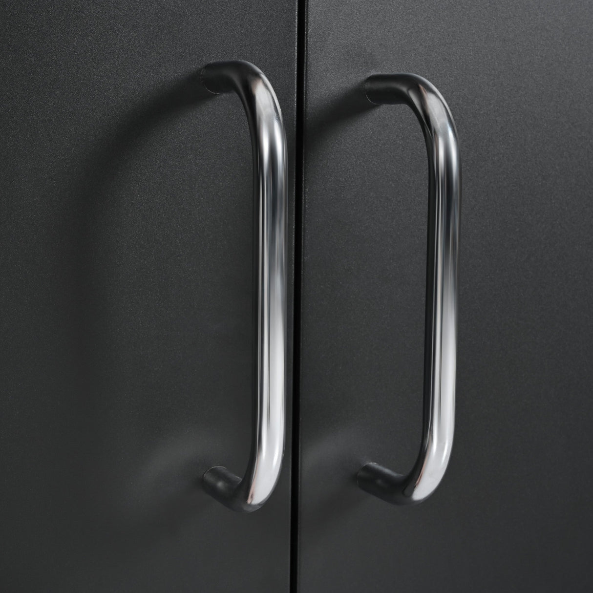 K&K 54.5' Outdoor Kitchen Island with Stainless Steel Tabletop and Storage