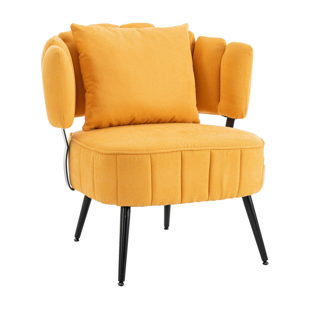 Decorative Armchair With Spring Seat Cushion
