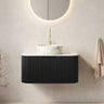 DINA 30" Bathroom Vanity & Sink with Floating Curved Edges