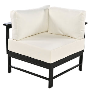 U-Style U-Shaped Outdoor Sectional Sofa Set