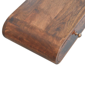 Wall Mounted Console Table - Walnut