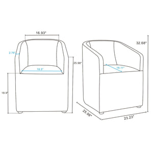Anna - Round Armchair