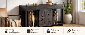 Dog Crate Furniture TV Stand