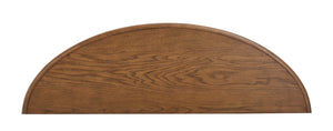 Tanner - Demilune Sofa Table - Tawny Brown
