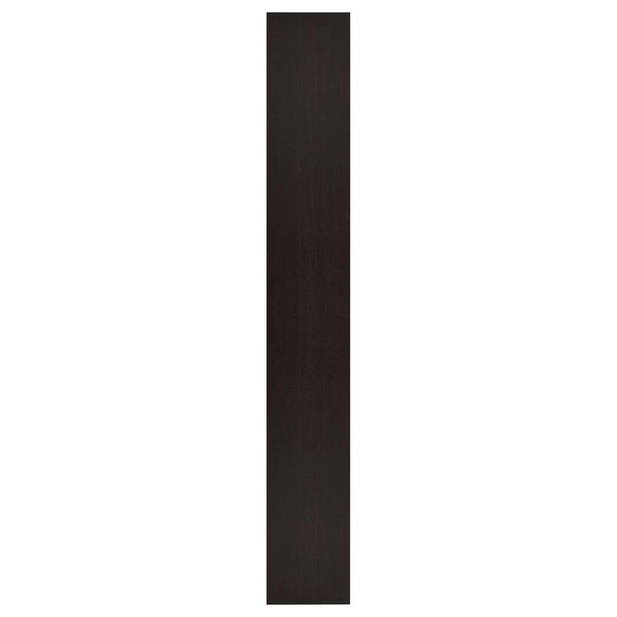 Rectangular Bookcase Tall Slim Storage With 9 Shelves - Brown