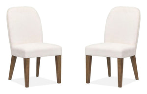 Westbourne - Upholstered Host Chair (Set of 2) - Dark Umber