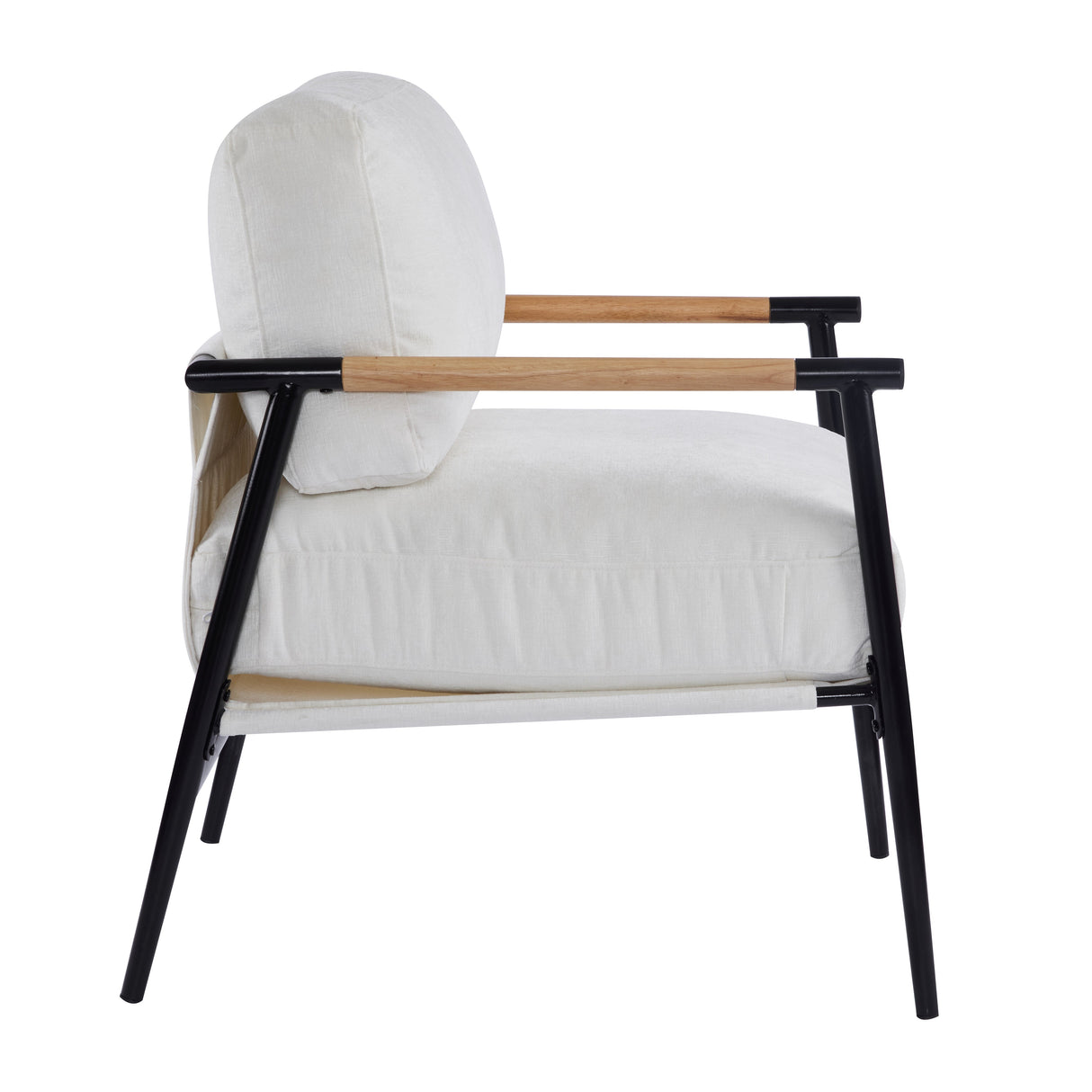 Portwyn Modern Accent Chair with Plush Cushions
