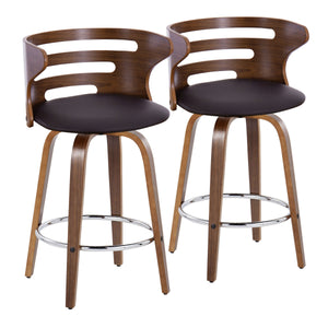 Fixed-Height Counter Stool with Swivel