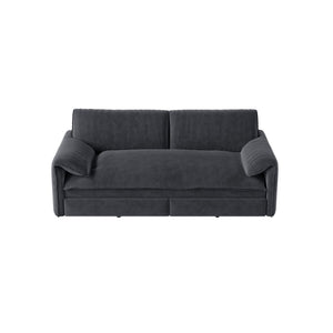 Queen Pull Out Sofa Bed With Side Storage