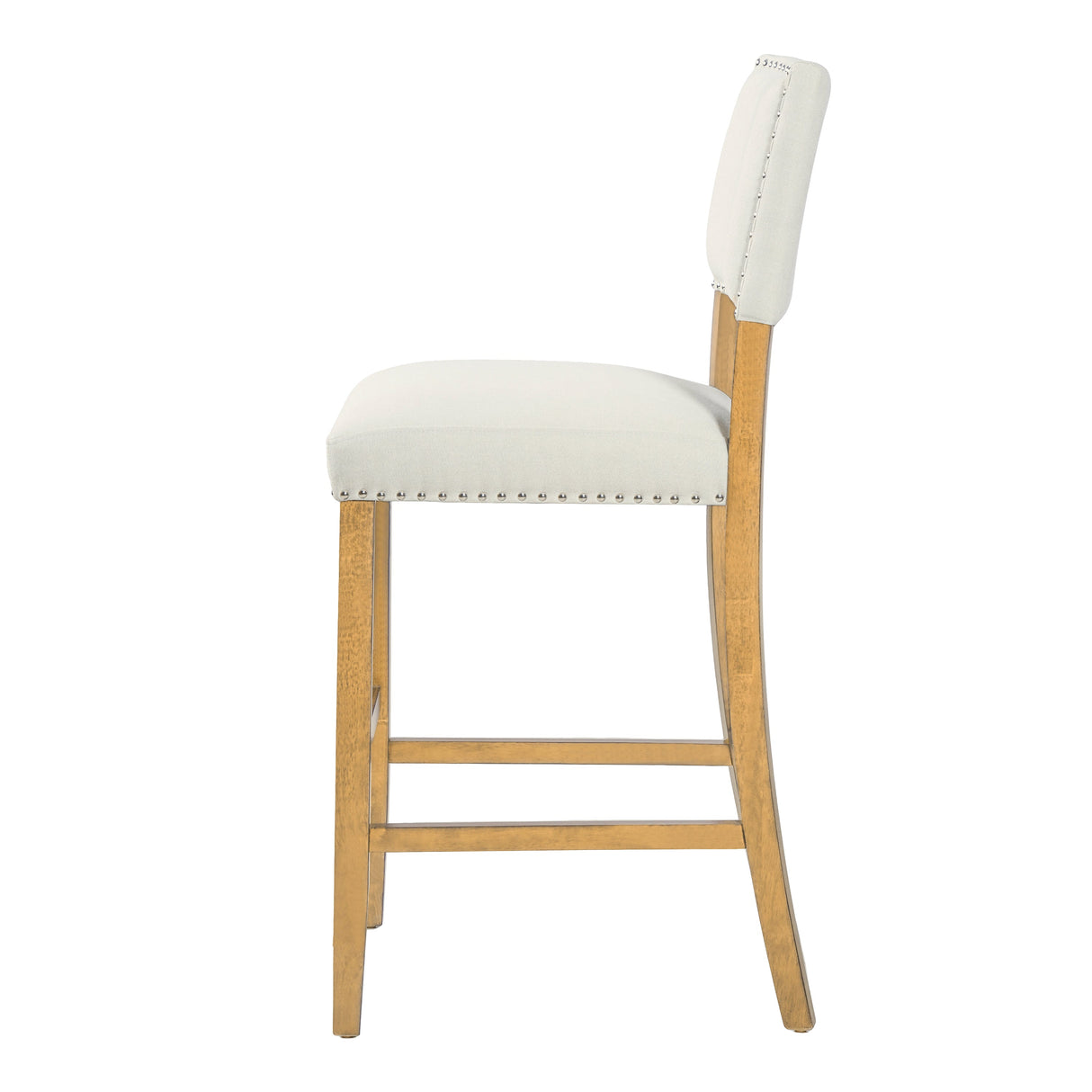 Barstools With Rivet Decoration - Set of 2