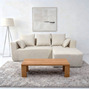 Modular Corner Sofa With Soft Fabric