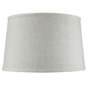 10"W 2 Light Swag Plug-In Pendant Light Textured Oatmeal with Diffuser White Cord