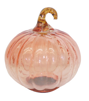 Set of 8 Glass Pumpkins