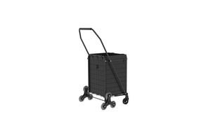 Foldable Utility Shopping Cart on Wheels
