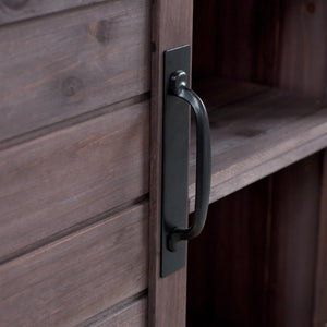 K&K 78.3' Outdoor Kitchen Island with Foldable Grill Table