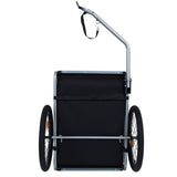 Large Folding Bike Trailer for Dogs – 66LB Capacity All-Terrain Pet Carrier