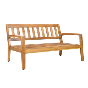 2 Piece Outdoor Conversation Set (Loveseat & Coffee Table With Water-Resistant Cushions)