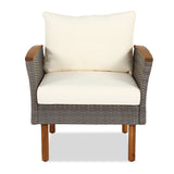 GO 9-Piece Patio Rattan Furniture Set