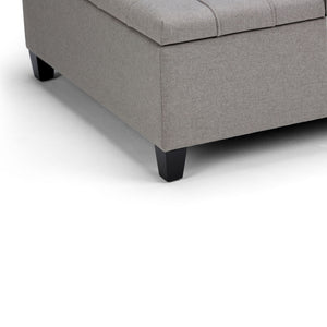 Harrison - Upholstered Coffee Table Storage Ottoman