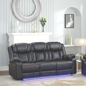 Challenger - LED Power Recliner Set