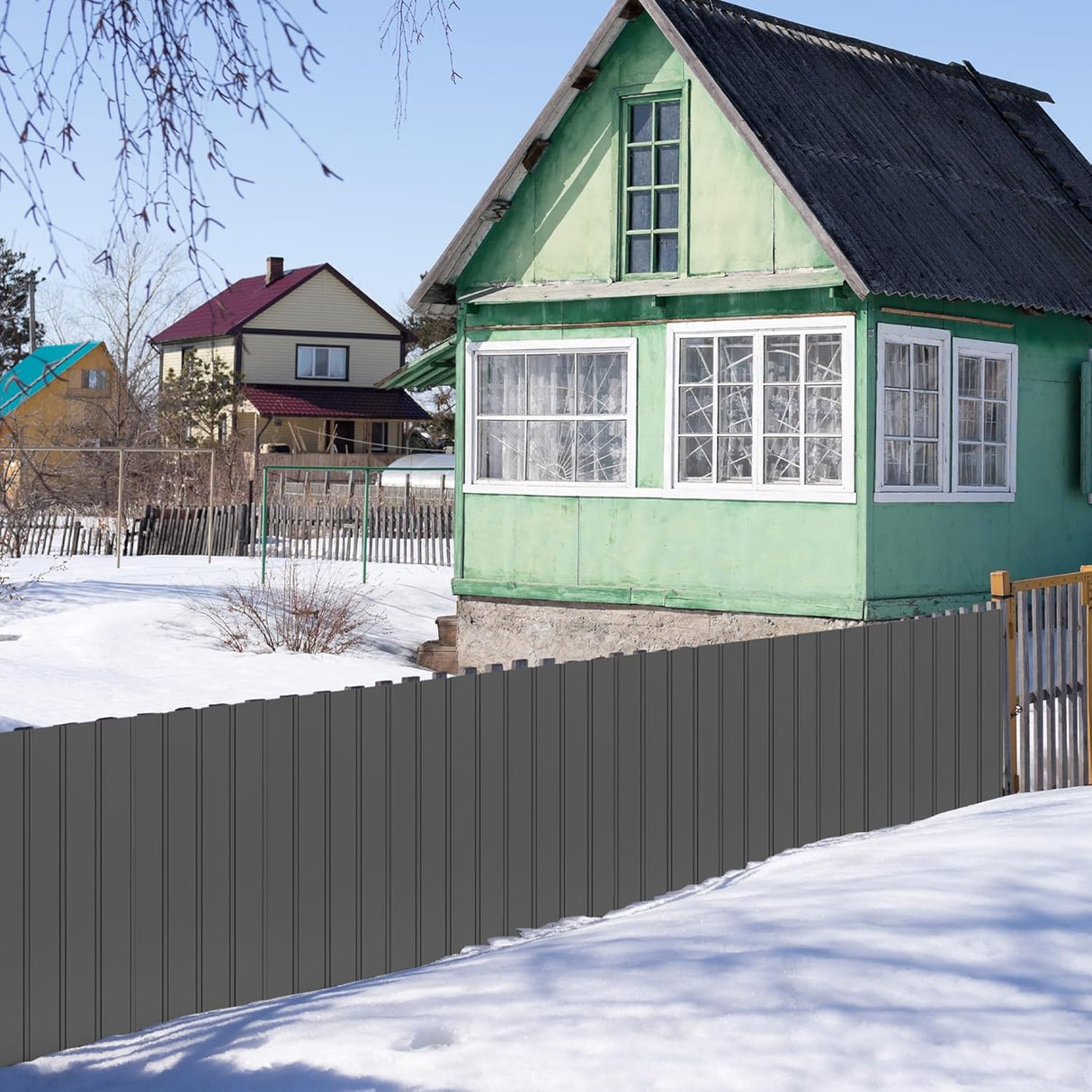 20PCS Metal Roofing Panels - Corrugated Galvanized Roof Panels