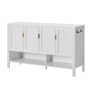 U_STYLE 55.1'' Storage Sideboard with 4-Doors