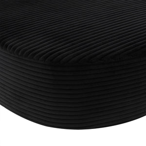 Modern Chaise Lounge Sofa Boneless Couch With Supportive Pillows