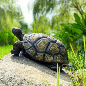 21.3' Large Realistic Resin Turtle Statue
