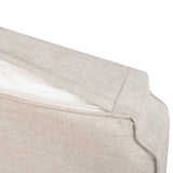 Mallorca Acacia Wood Club Chair with Seat Cushion