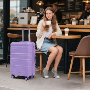 HIFINE TOURIST 20"/24"/28" 3 Pcs ABS Spinner Wheel Luggage Set