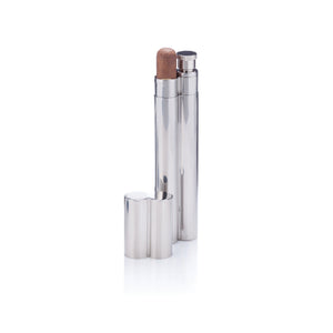 Cigar Holder with 2 oz Flask in Silver Viski®