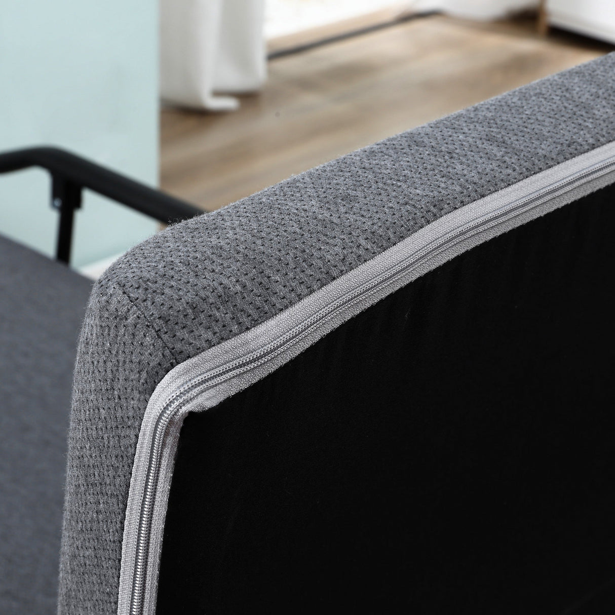 Rollaway folding bed with mattress & adjustable backrest