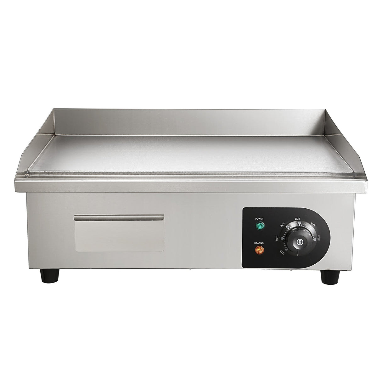 Commercial Electric Griddle, 21 x 11.8 Inch, 1750W