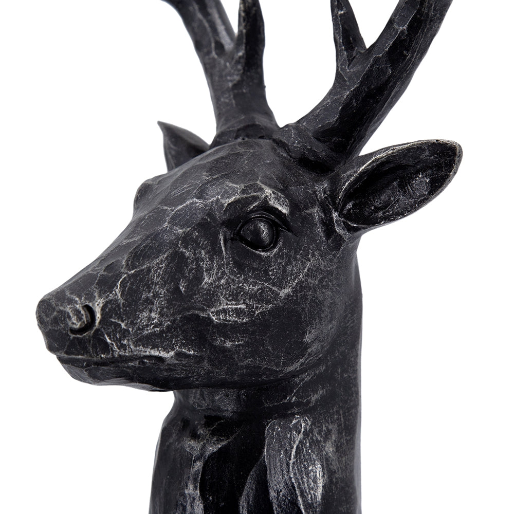 Darby 8-Point Deer Head Statue Decor