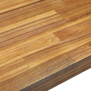 Tranquilizer - Outdoor Acacia Wood Bench With Slat Panel Design