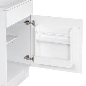Bathroom Vanity With Sink, Cabinet With Adjustable Shelf