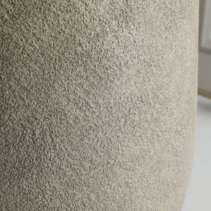 Round Concrete Planter Set of 2 - Antique Grey