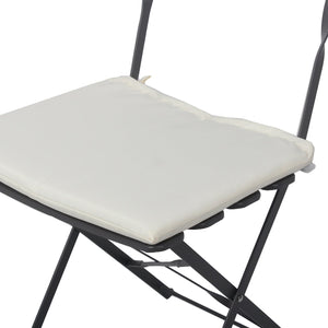 3 Pieces Patio Bistro Balcony Metal Chair Table Set - Gray