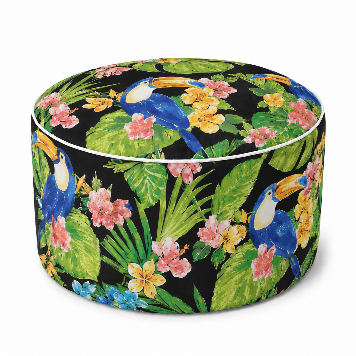 Outdoor Inflatable Ottoman 21"x21"x9"