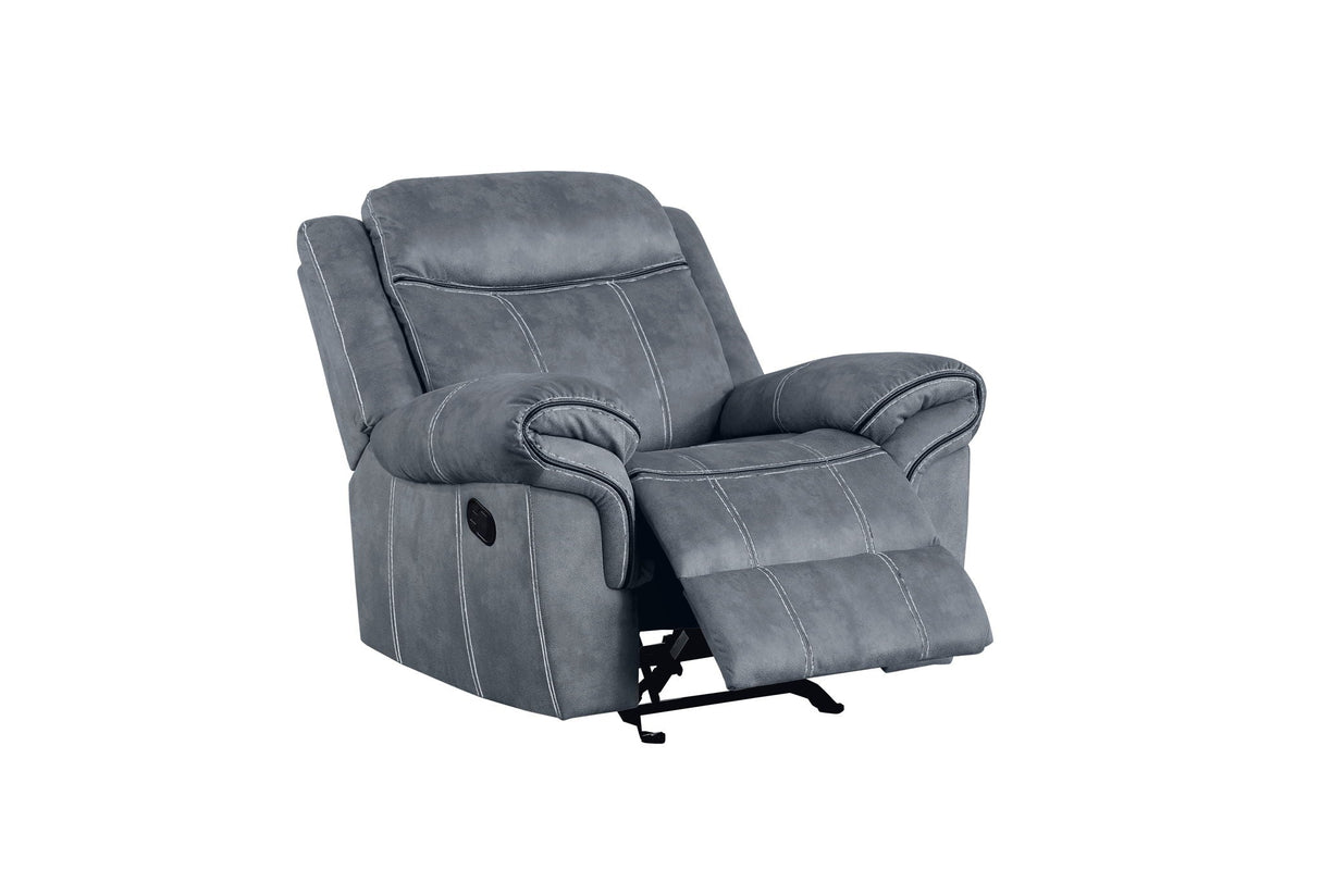 Zubaida Two Tone Glider Recliner