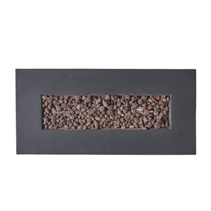 Contemporary Outdoor 40, 000 Btu Propane Fire Pit
