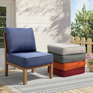 6-Inch Thicker Outdoor Chair Cushion Set - Waterproof