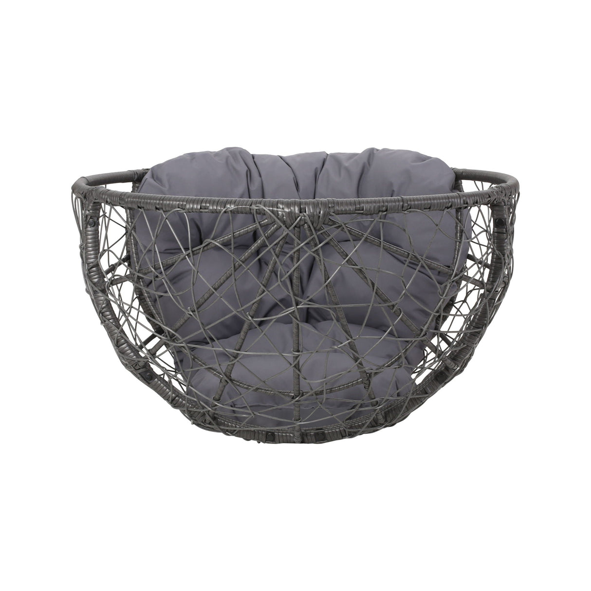 Cosmos - Round Hammered Iron Teardrop Chair