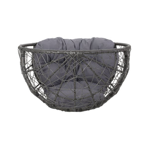 Cosmos - Round Hammered Iron Teardrop Chair