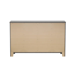 6 Drawer Dresser - Brown