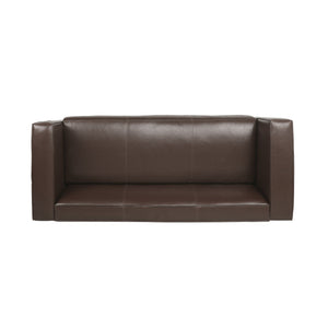Contemporary 3 Seater Sofa With Tuxedo Design