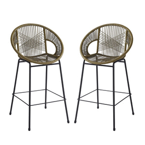 Ferrara Outdoor Patio Barstool Set of 2